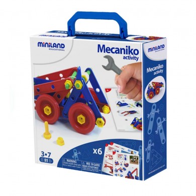 Jeu de construction Mecaniko 74 pcs - Miniland