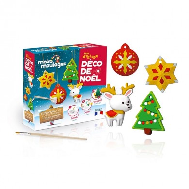Kit Mako Moulages - Coffret Mon atelier de Noël