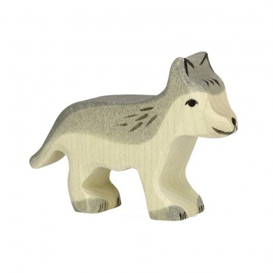 Louveteau en bois - Holztiger 