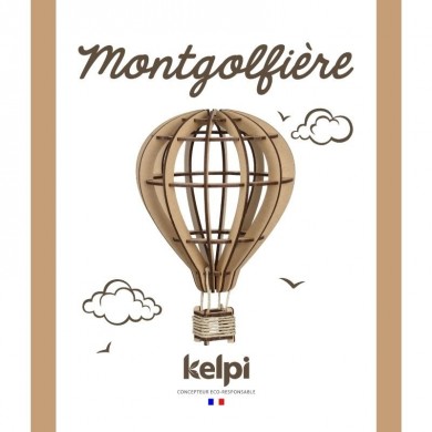 Maquette Montgolfière à construire - Kelpi