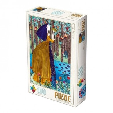 Puzzle 1000 pièces Kürti Andrea - La Princesse Grenouille - Dtoys