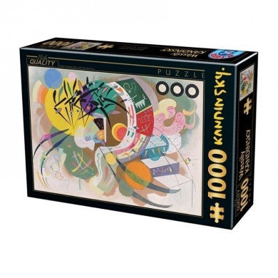 Puzzle 1000 pièces Vassily Kandinsky - Dominant Curve