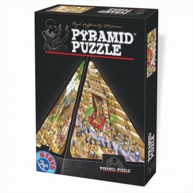 Puzzle 504 pièces en 3D - Egypte Cartoon - DToys