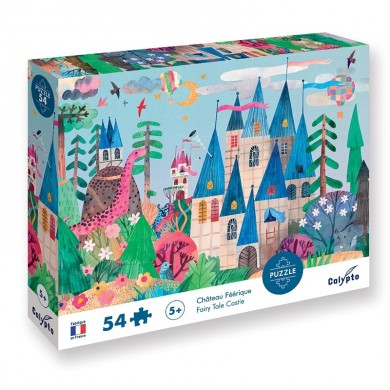 Puzzle 54 pièces - Calypto - Château Féérique - Sentosphère