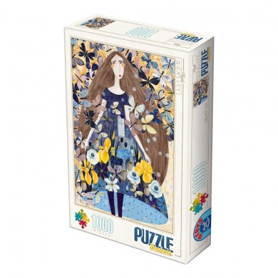 Puzzle 1000 pièces Kürti Andrea - Printemps - DToys