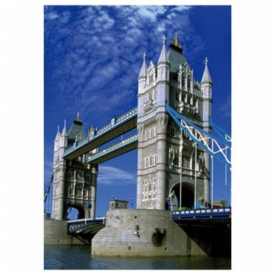 Puzzle 500 pièces Royaume-Uni - Londres - Tower Bridge - Dtoys