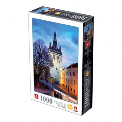 Puzzle 1000 pièces - Sighisoara - D Toys