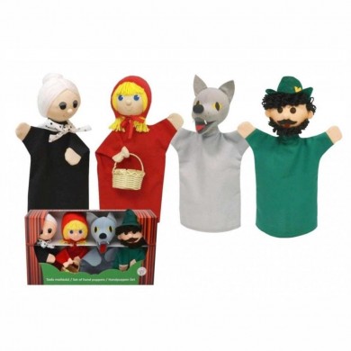 Marionnette à Main Sorcière 28 Cm - Jouet En Peluche Pour Enfants - Théâtre, Jeux De Rôle Interactifs