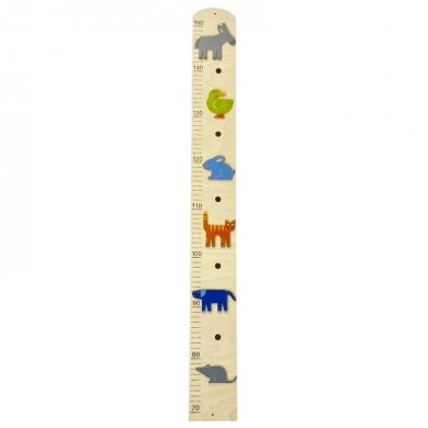 Toise en bois Animaux Familiers - Fabricant Allemand