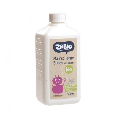 Recharge bulles de savon biologique 500 ml - Zélio