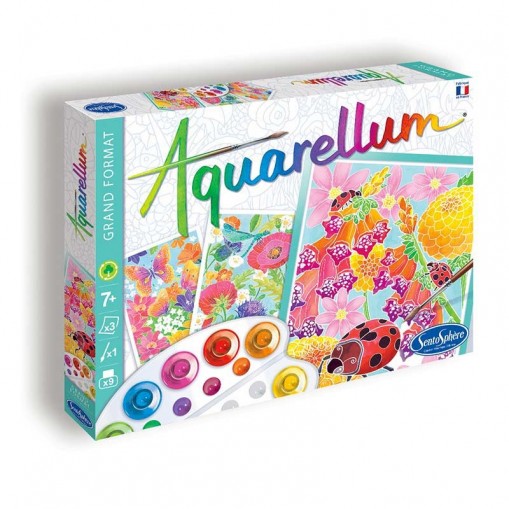 Aquarellum - Dans les Fleurs - Sentosphère
