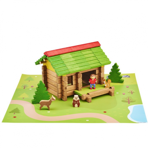 Mon premier chalet en bois dès 3 ans - 60 pièces