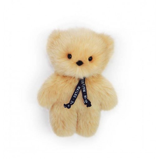 Peluche Petit Frenchie 20 cm - Beige clair - Maïlou Tradition