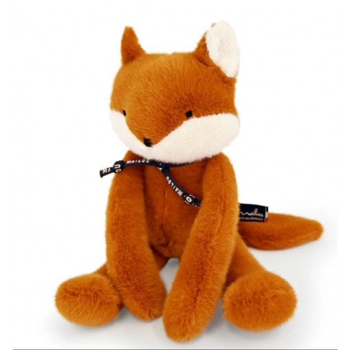 Peluche Renard Méloé 37cm Fauve - Maïlou Tradition