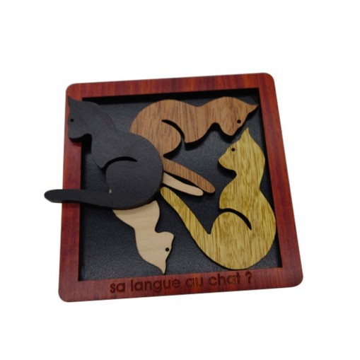 Casse Tête Langue au Chat