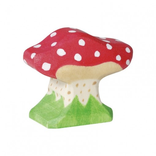 Champignon petite Amanite Tue-mouches - Holztiger