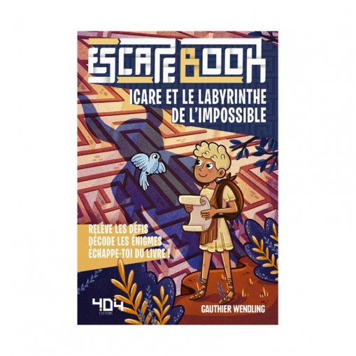 Escape Book - Icare et le labyrinthe de l'impossible - 404 Éditions