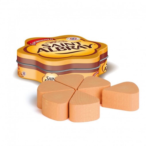 Fromage Saint Albray - Bois - Boite métal - Fabricant Allemand