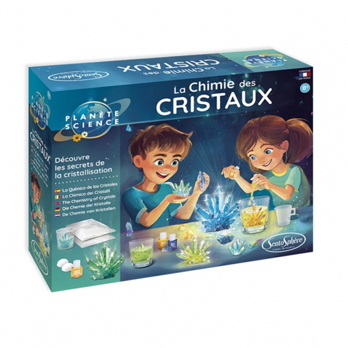 Kit Scientifique - La Chimie des cristaux
