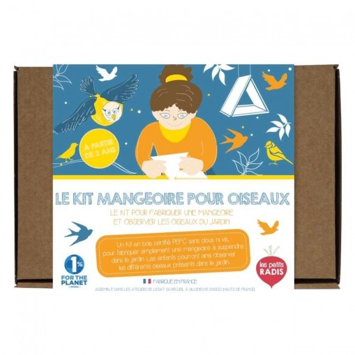 Kit de fabrication de mangeoire pour oiseaux - Les Petits Radis