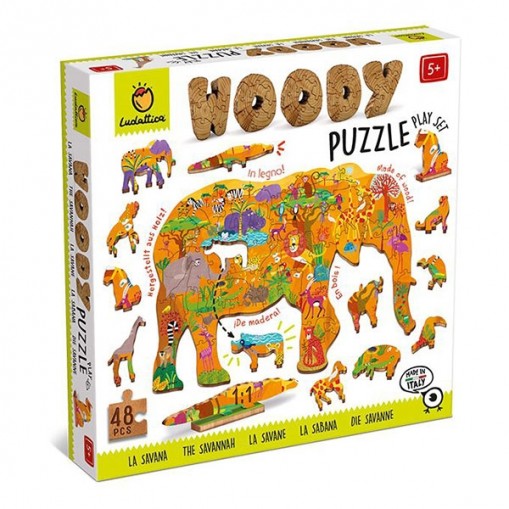 Woody Puzzle - Savane - Ludattica - 1