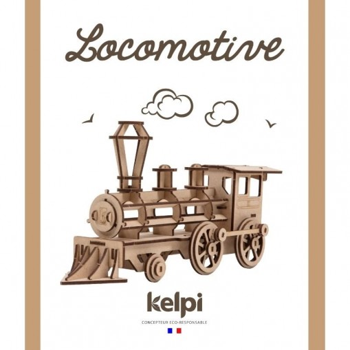 Maquette Locomotive à construire - Kelpi