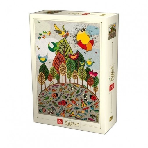 Puzzle 1000 pièces - Nature - D-Toys