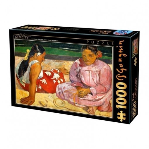 Puzzle 1000 pièces Paul Gauguin - Femmes de Tahiti - Dtoys