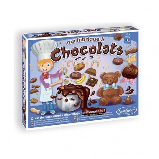 Kit créatif alimentaire - Fabrique à chocolats - Sentosphère