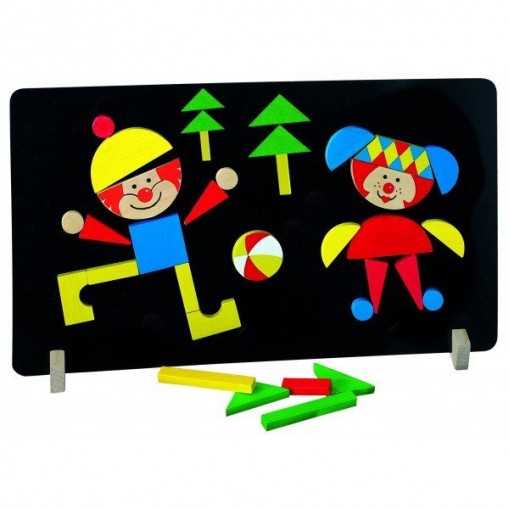 Tableau magnétique Clowns - Artisans Tchèques