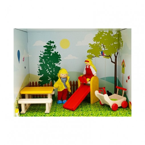 Mobilier en bois - Maison de poupées - Aire de jeux