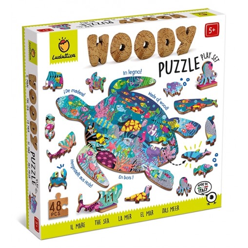 Woody Puzzle - Océan - Ludattica -1