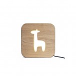 Veilleuse en bois kids Girafe - BLUMEN - Gone's