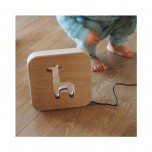Veilleuse en bois kids Girafe - BLUMEN - Gone's
