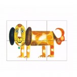 6 cubes Mon Premier Imagier - Artisan Tchèque