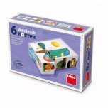 6 cubes Mon Premier Imagier - Artisan Tchèque