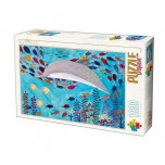 Puzzle 1000 pièces Kürti Andrea - Tropical - DToys 