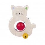 Anneau à attraper Chat avec perles - Heimess