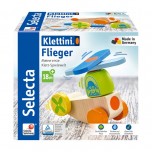 Avion en bois à velcro - Selecta