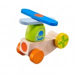 Avion en bois à velcro - Selecta