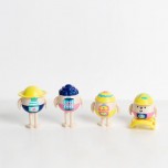 Le Bateau avec personnages et accessoires - Les Mini Mondes