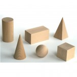 Pièces géométriques en bois - Ebert