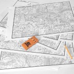 Grand carnet de coloriage - 24 pages - Agent Paper