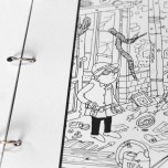 Grand carnet de coloriage - 24 pages - Agent Paper