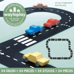 Circuit de voitures autoroute 24 pcs - Way ToPlay