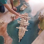 Jeu de construction - Défi collectif 200 pièces - Cloze