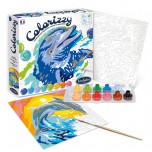 Colorizzi peinture au numéro - Dauphins - Sentosphère