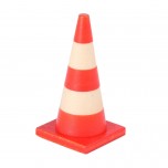 Cône de circulation signalisation - 5 cm - Jeu - bois  - maquette
