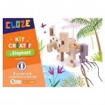 Kit créatif Cloze construction Éléphant - Cloze
