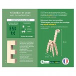 Kit créatif Cloze construction Girafe - 44 pièces
